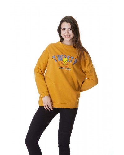 TWEETY BASKILI SWEATSHİRT